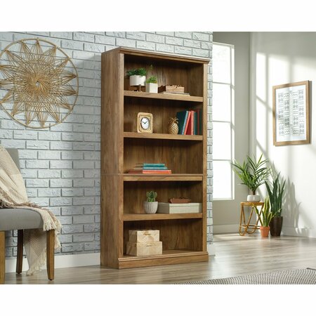 SAUDER 5 Shelf Bookcase Sm , Three adjustable shelves for flexible storage options 426473